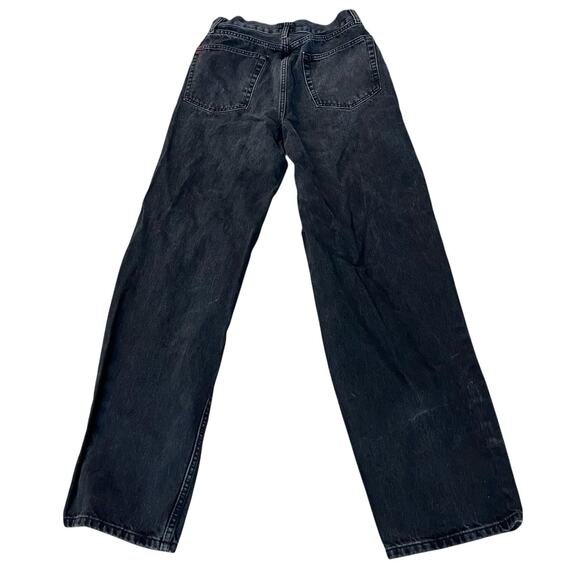 Urban Outfitters BDG High Rise Baggy Jeans Size 28 Distressed Ripped Black - Picture 4 of 11